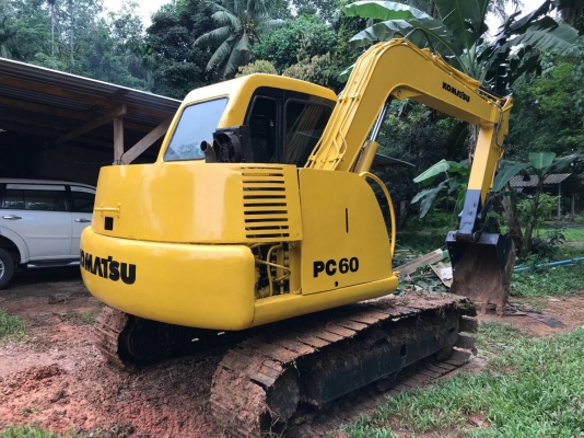มี VDO ให้ชม.รถแบคโฮ KOMATSU PC60-7 ราคา 460000 มี VDO ให้ชม.รถแบคโฮ KOMATSU PC60-7 ราคา 460000