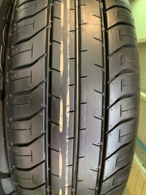 ล้อแม็กป้ายแดง Toyota Yaris Ativ ขอบ 15 พร้อมยางใหม่ป้ายแดง Bridgestone 185-60-15 ปลายปี 18 ใหม่กริ๊บๆ