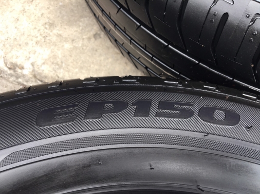 ล้อแม็กป้ายแดง Toyota Yaris Ativ ขอบ 15 พร้อมยางใหม่ป้ายแดง Bridgestone 185-60-15 ปลายปี 18 ใหม่กริ๊บๆ