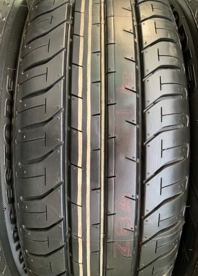 ยางใหม่ป้ายแดง Bridgestone 185-60-15 ปลายปี 18 ดอกยางหนานิ่ม ตุ่มเป้ง เส้นสีจัด