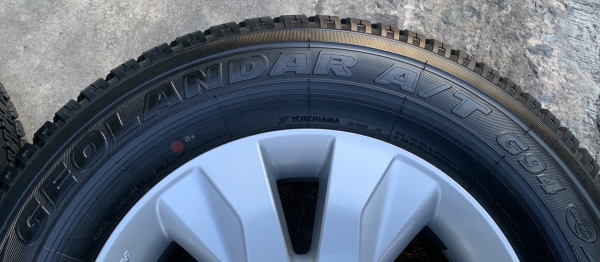 ล้อแม็กป้ายแดง Toyota Revo ขอบ17 พร้อมยางป้ายแดง 265-65-17 Yokohama ปลายปี 18