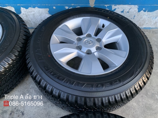 ล้อแม็กป้ายแดง Toyota Revo ขอบ17 พร้อมยางป้ายแดง 265-65-17 Yokohama ปลายปี 18