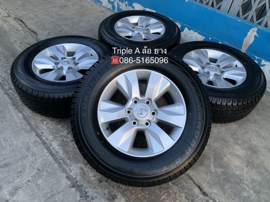 ล้อแม็กป้ายแดง Toyota Revo ขอบ17 พร้อมยางป้ายแดง 265-65-17 Yokohama ปลายปี 18