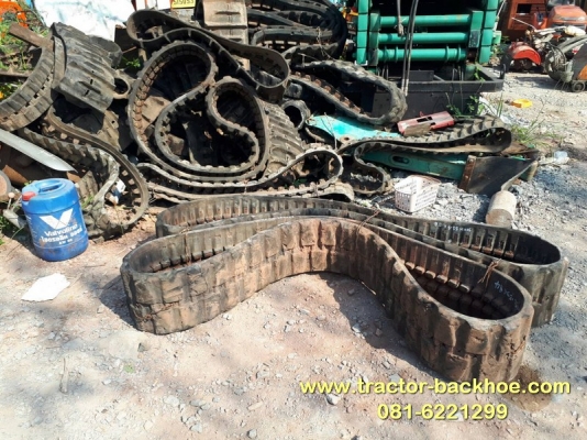 ขาย แทร็กยาง เก่าญี่ปุ่น เบอร์ 300&times;52.5&times;84 ใส่รถขุด แบคโฮ รถเกี่ยวข้าว รถบรรทุกตะขาบ ดั้มเปอร์