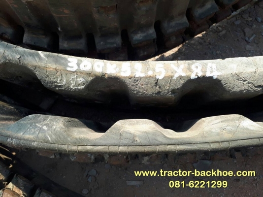 ขาย แทร็กยาง เก่าญี่ปุ่น เบอร์ 300&times;52.5&times;84 ใส่รถขุด แบคโฮ รถเกี่ยวข้าว รถบรรทุกตะขาบ ดั้มเปอร์