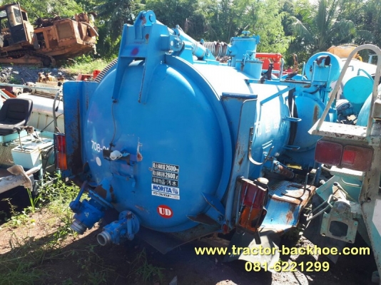 ขาย แท๊งก์ TANK ดูดโคลน ใส่รถ[บรรทุก หกล้อ ขนาด 2600 kg สภาพสวย เก่าญี่ปุ่น อุปกรณ์ครบ พร้อมใช้