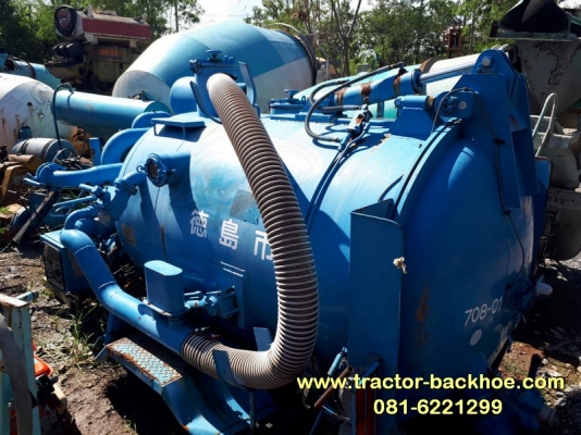 ขาย แท๊งก์ TANK ดูดโคลน ใส่รถ[บรรทุก หกล้อ ขนาด 2600 kg สภาพสวย เก่าญี่ปุ่น อุปกรณ์ครบ พร้อมใช้