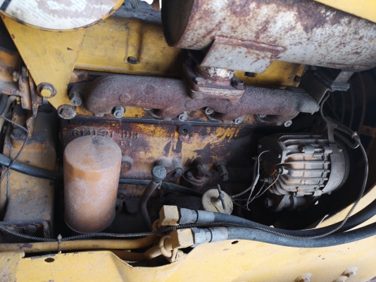 ปิดการขาย!!แทรคเตอร์Komatsu D20-3 สภาพดี