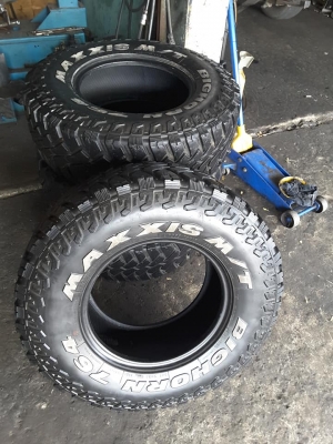 Maxxis MT 265-75-16 สิ้นปี11 สภาพสวยๆ 1ชุด