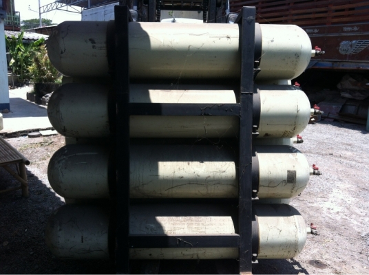 ชุดแก๊ส. NGVพร้อมถัง 7 ใบยี่ห้อ nk ถอดจากจาก6ล้อ ขายถูกก