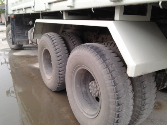 ขายสิบล้อ Hino 3M 240 ดั้ม สามมิตรรอนเฉียง มีระบบลากพ่วง