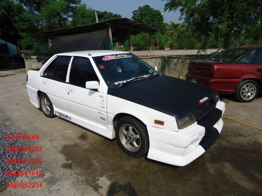 ขาย Mitsubishi champ สีขาว ชุดแต่งรอบคัน ราคา 39,000 บาท +++++++++