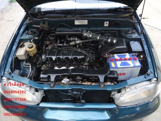 ขาย Hyundai accent สีเขียวสวยๆ ชุดแต่งรอบคัน ราคา 69,000 บาท +++++++++