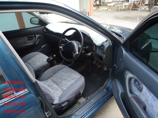 ขาย Hyundai accent สีเขียวสวยๆ ชุดแต่งรอบคัน ราคา 69,000 บาท +++++++++