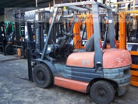ขาย รถ โฟล์คลิฟท์ TOYOTA รุ่น 6-FD25