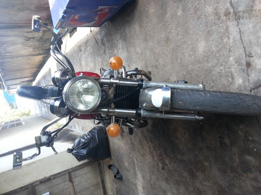 ขาย  honda gl500 พร้อมทะเบียน สีแดงสด สภาพเยี่ยม