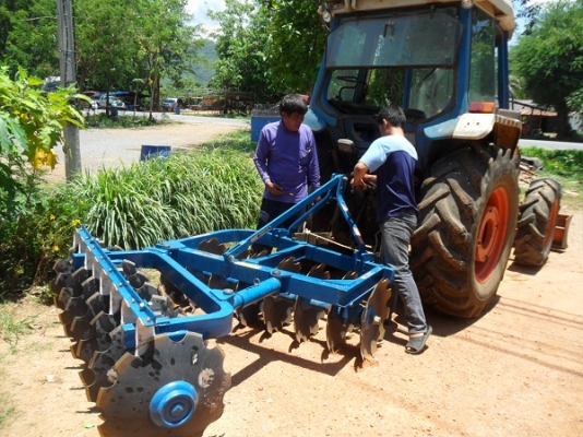 ขาย หางไถพรวน16จาน CMT แบบ2แถว ใบจักร24"  สภาพใหม่