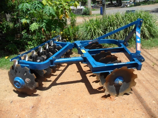ขาย หางไถพรวน16จาน CMT แบบ2แถว ใบจักร24"  สภาพใหม่