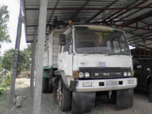 ขายรถบรรทุก 10 ล้อ MITSUFUSO TD 0064 เบรคใหญ่เครื่อง 6D16 เกียร์10 สปีดเครื่องดีๆ คัสซีสวยมีแอร์ยางดี 10 เส้นทะเบียนเต็ม
