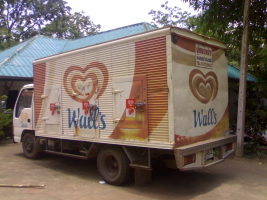 ขายตู้ทำความเย็นถอดจากรถไอติมวอลสภาพใช้งานได้ปกติ มี2ตู้คับ