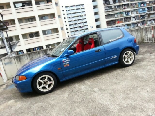 ขายcivic eg ชื่อผมใช้เอง เครื่อง D15B แก็ชหัวฉีด ITALY MAX 15 GC2 ดิส4ล้อ ท่อHKS เบาะ RECERO SR3