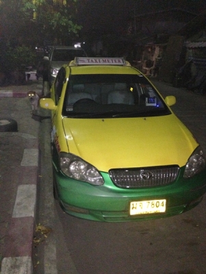 ขายถูกๆๆ taxi ส่วนบุคคนพร้อมใช้ เหลือระยะวิ่ง 4เดือนกว่า เครื่อง7AหัวฉีดติดNGV