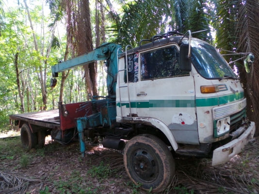 ISUZU 145 แรงม้า หัวเดิม เครื่องเปลี่ยนค่ะ เล่มพร้อม มีเครนค่ะ