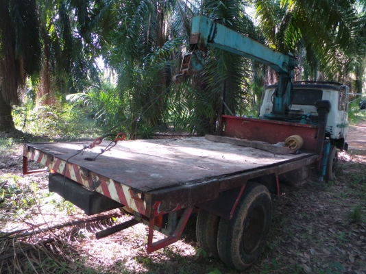 ISUZU 145 แรงม้า หัวเดิม เครื่องเปลี่ยนค่ะ เล่มพร้อม มีเครนค่ะ