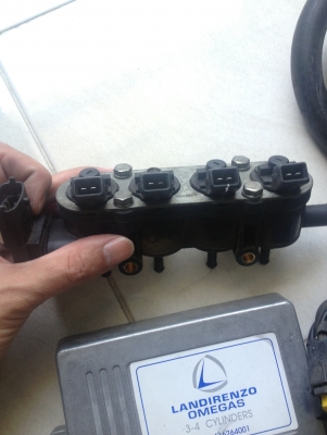 ขายชุดหัวฉีด NGV LANDIRENZO 4 สูบ มือสอง