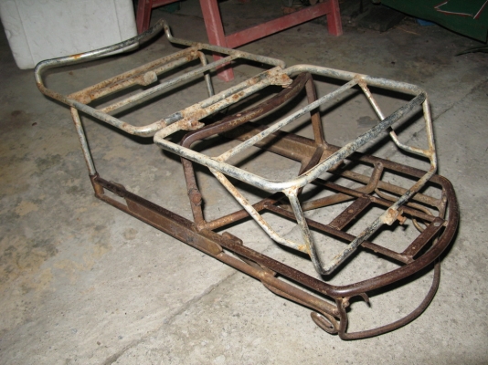 ตะแกรงท้ายใส่ k125/a100  สุพรรณบุรี