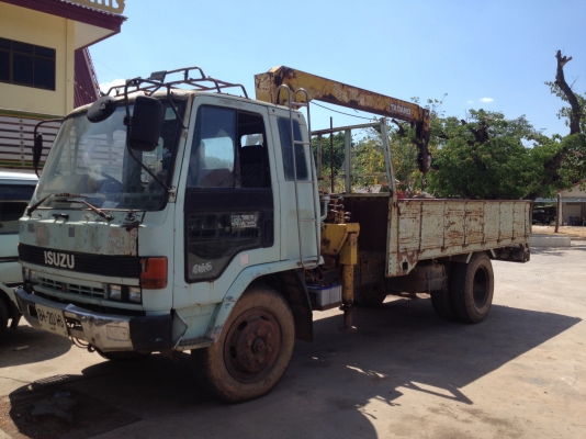 ขายรถ 6 ล้อ ROCKY  175  ติดเครน 3  ตัน