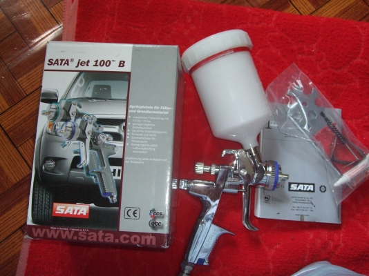 ขายกาพ่นสี sata made in germany รุ่น jet 4000 B jet 100 B มีสองลูก อุปกรณ์ครบสภาพ90\% ราคา22000 บาท ขายกาพ่นสี sata made in germany รุ่น jet 4000 B jet 100 B มีสองลูก อุปกรณ์ครบสภาพ90\% ราคา22000 บาท