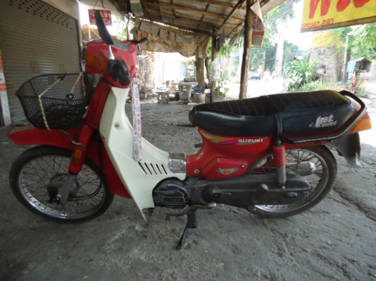 ขาย SUZUKI RC100 ปี38 สภาพดี มีทะเบียนพร้อมโอน ราคา 7,500.-