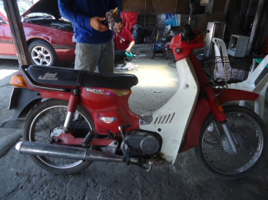 ขาย SUZUKI RC100 ปี38 สภาพดี มีทะเบียนพร้อมโอน ราคา 7,500.-