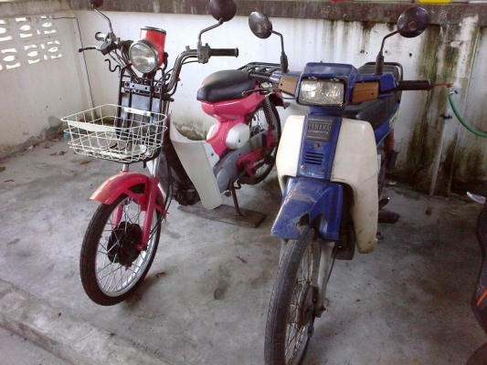 ขาย Yamaha เหมา2คัน 10000 บาท บ่อวิน ศรีราชา (ปรับราคาขายทิ้ง 8000 )