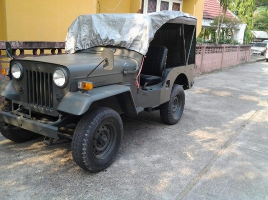 ขาย Jeep mitsu J-57 เพิ่งประกอบเสร็จ ทำสีพร้อม