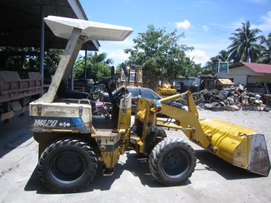 ขาย รถตักเล็ก KOMATSU รุ่น WA20-2- มือสองญี่ปุ่น ขาย รถตักเล็ก KOMATSU รุ่น WA20-2- มือสองญี่ปุ่น