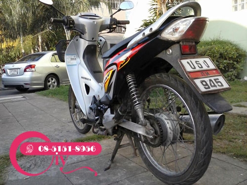 ขายด่วน WAVE125s ปี 46 สตาร์ทมือ เครื่องดี สวยพร้อมใช้ภาษีไม่ขาด เล่ม+ชุดโอนครบ โทร 085-1518956