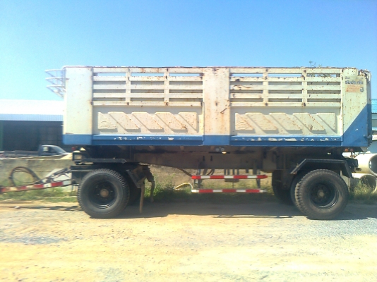 ลูกพ่วง สามมิตร ลอนเฉียง ดัมพ์ ยาว 6 เมตร ปี 50