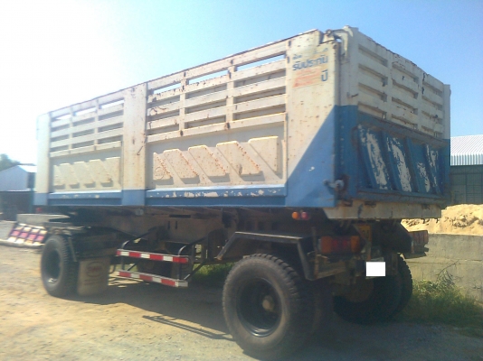 ลูกพ่วง สามมิตร ลอนเฉียง ดัมพ์ ยาว 6 เมตร ปี 50