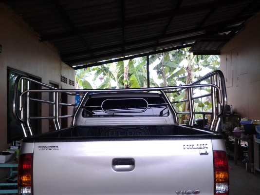 ขายคอกสแตนเลตรถกระบะราคาถูกราคา1500