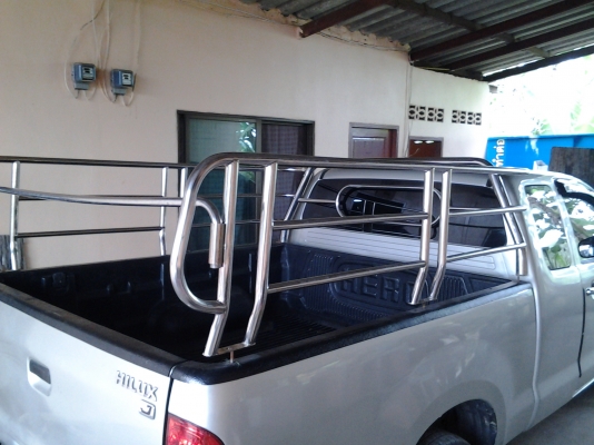 ขายคอกสแตนเลตรถกระบะราคาถูกราคา1500