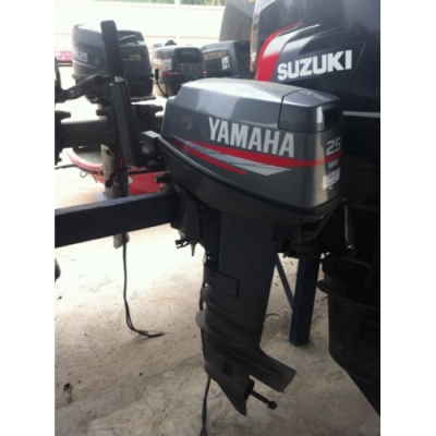 ขายเครื่องยนต์เรือ Yamaha 25 hp 2 จังหวะ