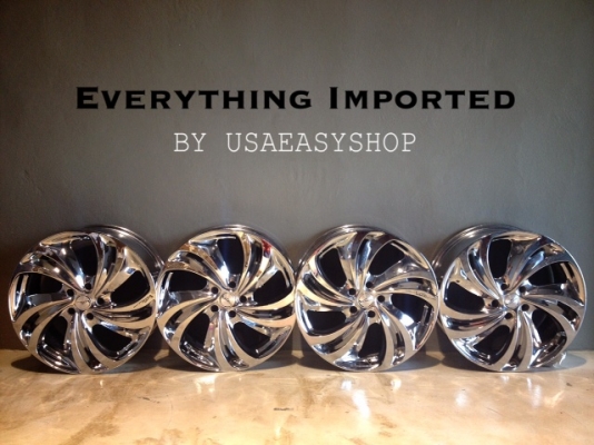 ราคาพิเศษ!!! ขายล้อแม๊ก Venturi ขอบ19" หน้ากว้าง 8" สภาพเดิมๆ จากญี่ปุ่น