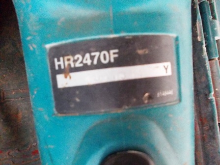 สว่านโรตารี่3ระบบMAKITAรุ่นHR2470Fสภาพดี ราคาถูกๆ สว่านโรตารี่3ระบบMAKITAรุ่นHR2470Fสภาพดี ราคาถูกๆ
