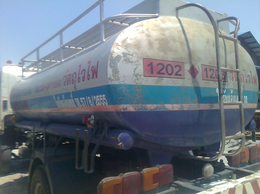 ขาย ถังน้ำมัน ติดรถ 6 ล้อ