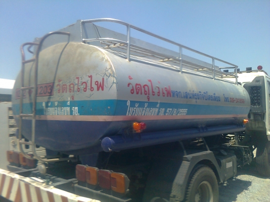 ขาย ถังน้ำมัน ติดรถ 6 ล้อ