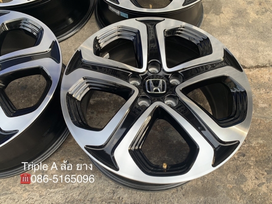 ล้อแม็ก 5รู114 Honda HRV ตัวท๊อป ขอบ 17 สภาพดี