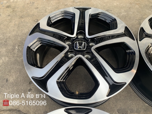 ล้อแม็ก 5รู114 Honda HRV ตัวท๊อป ขอบ 17 สภาพดี