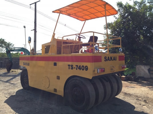 ขายรถบดล้อยาง9ล้อ SAKAI TS7409 พร้อมใช้งาน เล่มทะเบียนพร้อมโอน ขายรถบดล้อยาง9ล้อ SAKAI TS7409 พร้อมใช้งาน เล่มทะเบียนพร้อมโอน